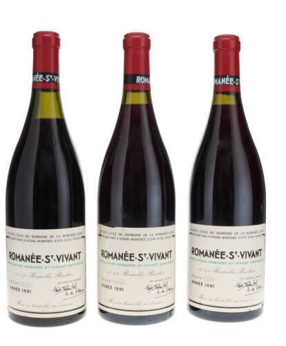 Romanee St Vivant Domaine de la Romanee Conti 1991