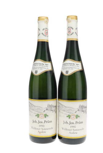 Riesling Auslese Wehlener Sonnenuhr JJ Prum 1990