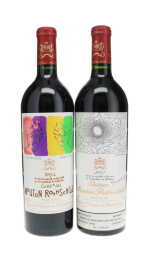 Mouton Rothschild 2001-2004 Vertical