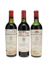 Mouton Rothschild 1950s Vertical