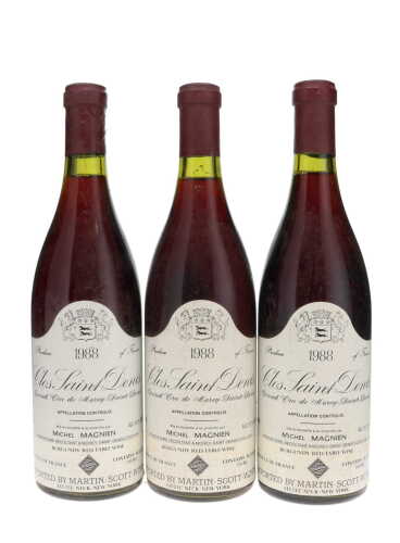 Clos St Denis Michel Magnien 1988