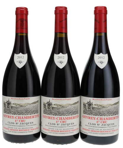 Gevrey Chambertin Clos St Jacques Armand Rousseau 2012