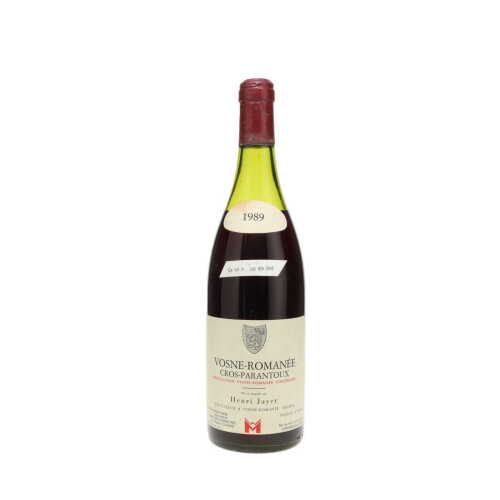 Vosne Romanee Cros Parantoux Henri Jayer 1989