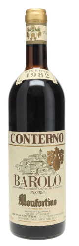 Barolo Monfortino Riserva Giacomo Conterno 1982
