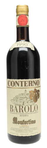 Barolo Monfortino Riserva Giacomo Conterno 1990
