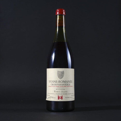 Vosne Romanee Cros Parantoux Henri Jayer 1982