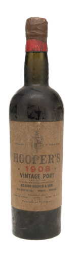 Hooper's Late Bottled Vintage Port 1908