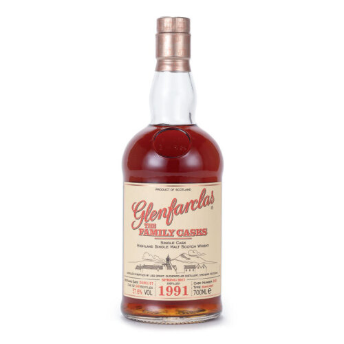 Glenfarclas The Family Casks Cask 163 Single Malt Scotch 1991 Bottled 2017