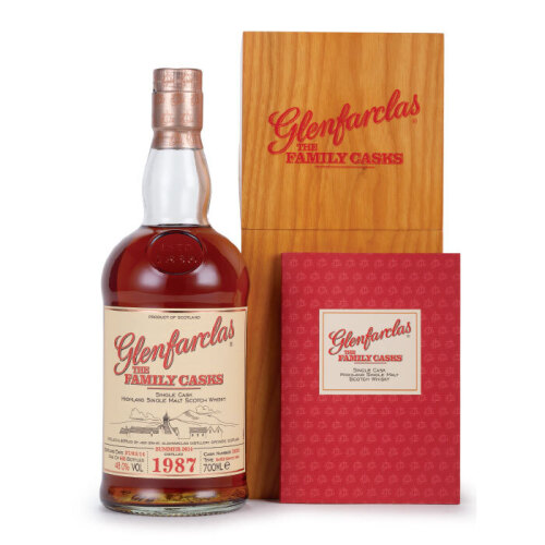 Glenfarclas The Family Casks Cask 3829 Single Malt Scotch 1987 Bottled 2014