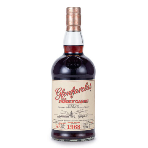 Glenfarclas The Family Casks Cask 535 Single Malt Scotch 1968 Bottled 2012