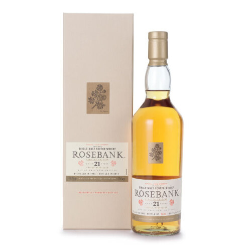 Rosebank 21 Year Old Single Malt Scotch 1992