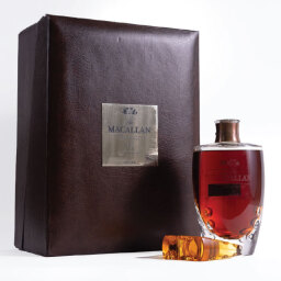 Macallan 55 Year Old Single Malt Scotch in Lalique