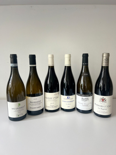 Burgundy Treasures: A Six-Bottle Collection