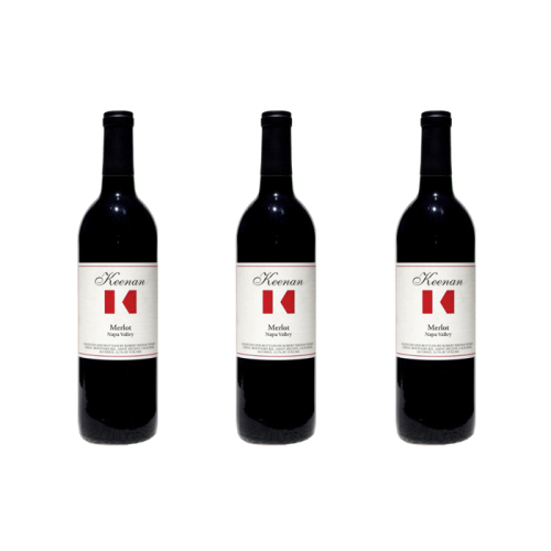 3 Bottle Vertical of Library Keenan Merlot Magnums (2017-2019)