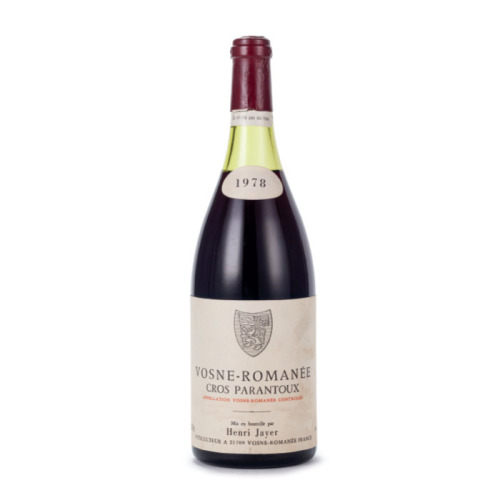 Vosne Romanee Cros Parantoux Henri Jayer 1978