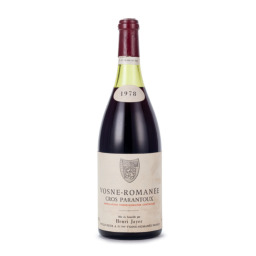 Vosne Romanee Cros Parantoux Henri Jayer 1978