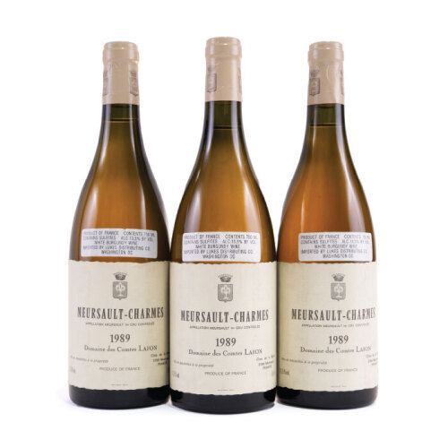 Meursault Charmes Comtes Lafon 1989