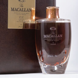 Macallan 55 Year Old Single Malt Scotch in Lalique