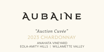 Aubaine 2023 Chardonnay "Auction Cuvee"
