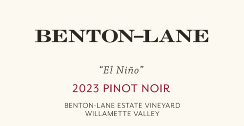 Benton-Lane 2023 Pinot Noir "El Ni&ntilde;o"