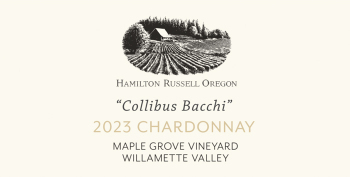 Hamilton Russell Oregon 2023 Chardonnay "Collibus Bacchi"