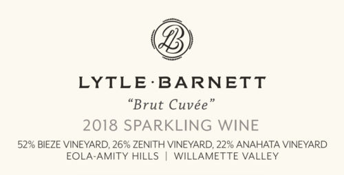 Lytle-Barnett 2018 "Brut Cuvee"