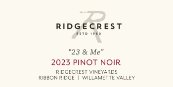 RIDGECREST 2023 Pinot Noir "23 & Me"