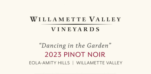 Willamette Valley Vineyards 2023 Pinot Noir "Dancing in the Garden"