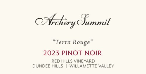 Archery Summit Winery 2023 Pinot Noir "Terra Rouge"