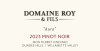 Domaine Roy & fils 2023 Pinot Noir "Aura"