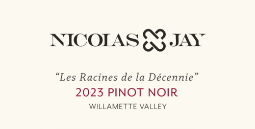 Nicolas Jay 2023 Pinot Noir "Les Racines de la D&eacute;cennie"