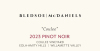 Bledsoe|McDaniels Winery 2023 Pinot Noir "Coulee"