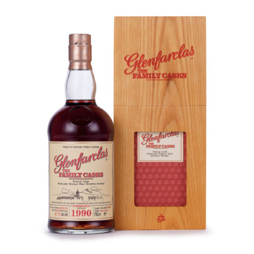 Glenfarclas The Family Casks Cask 9468 Single Malt Scotch 1990 Bottled 2018
