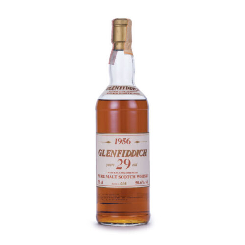Glenfiddich 29 Year Old Cask Strength Single Malt 1956