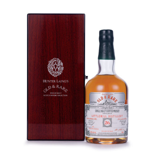 Littlemill Hunter Laing 26 Year Old & Rare Platinum Selection 1988