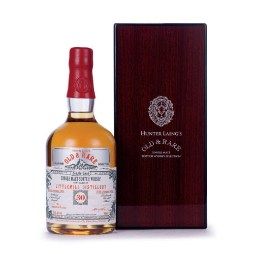 Littlemill Hunter Laing 30 Year Old & Rare Platinum Selection 1988