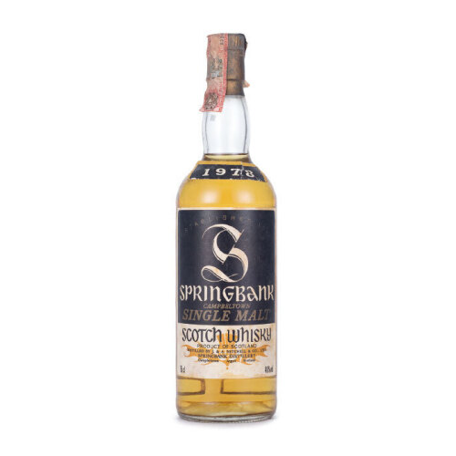 Springbank Single Malt 1978