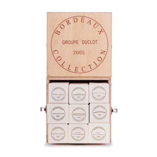 Groupe Duclot Bordeaux Collection Assortment Case 2005 9 bottles