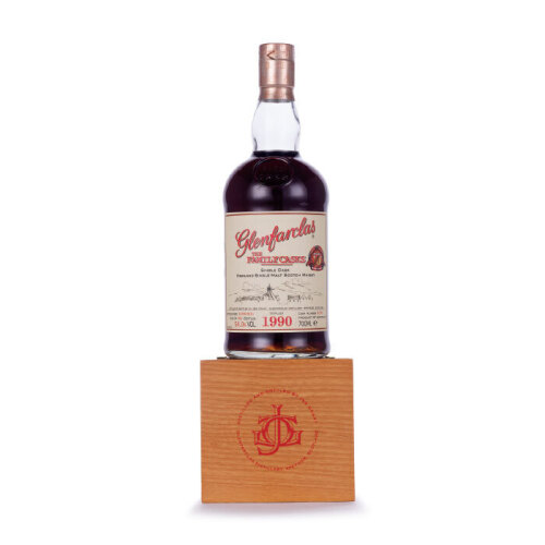 Glenfarclas The Family Casks Cask 4710 Single Malt Scotch 1990 Bottled 2015