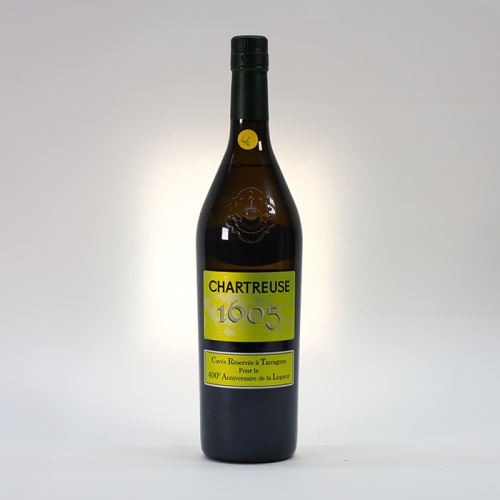Chartreuse Jaune Liqueur d'Elixir 1605 Cuvee Reservee a Tarragone 400th Anniversary NV