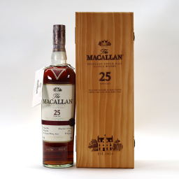 Macallan 25 Year Sherry Oak Single Malt Scotch [Red Ribbon]