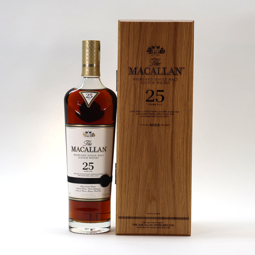 Macallan 25 Year Sherry Oak Single Malt Scotch 2023 Release