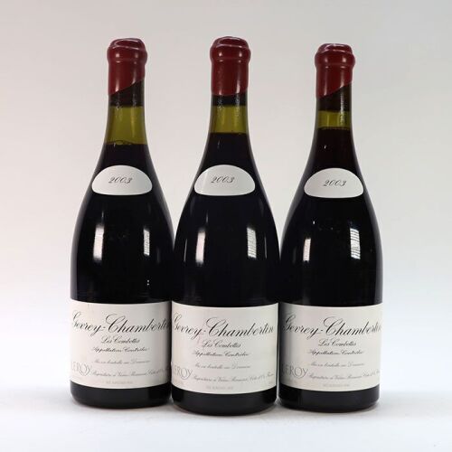 Gevrey Chambertin les Combottes Domaine Leroy 2003