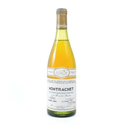 Montrachet Domaine de la Romanee Conti 1982