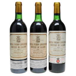 Pichon Longueville Comtesse de Lalande 1982