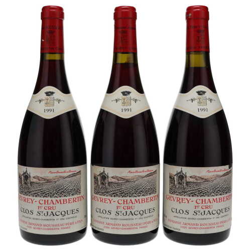 Gevrey Chambertin Clos St Jacques Armand Rousseau 1991