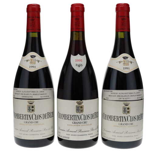 Chambertin Clos de Beze Armand Rousseau 1991