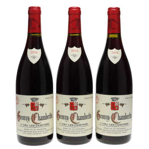 Gevrey Chambertin Les Cazetiers Armand Rousseau 2010