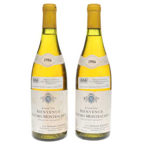 Bienvenues Batard Montrachet Domaine Ramonet 1986