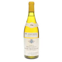 Bienvenues Batard Montrachet Domaine Ramonet 1986